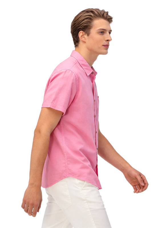 First Tide Short Sleeve Shirt - PNK