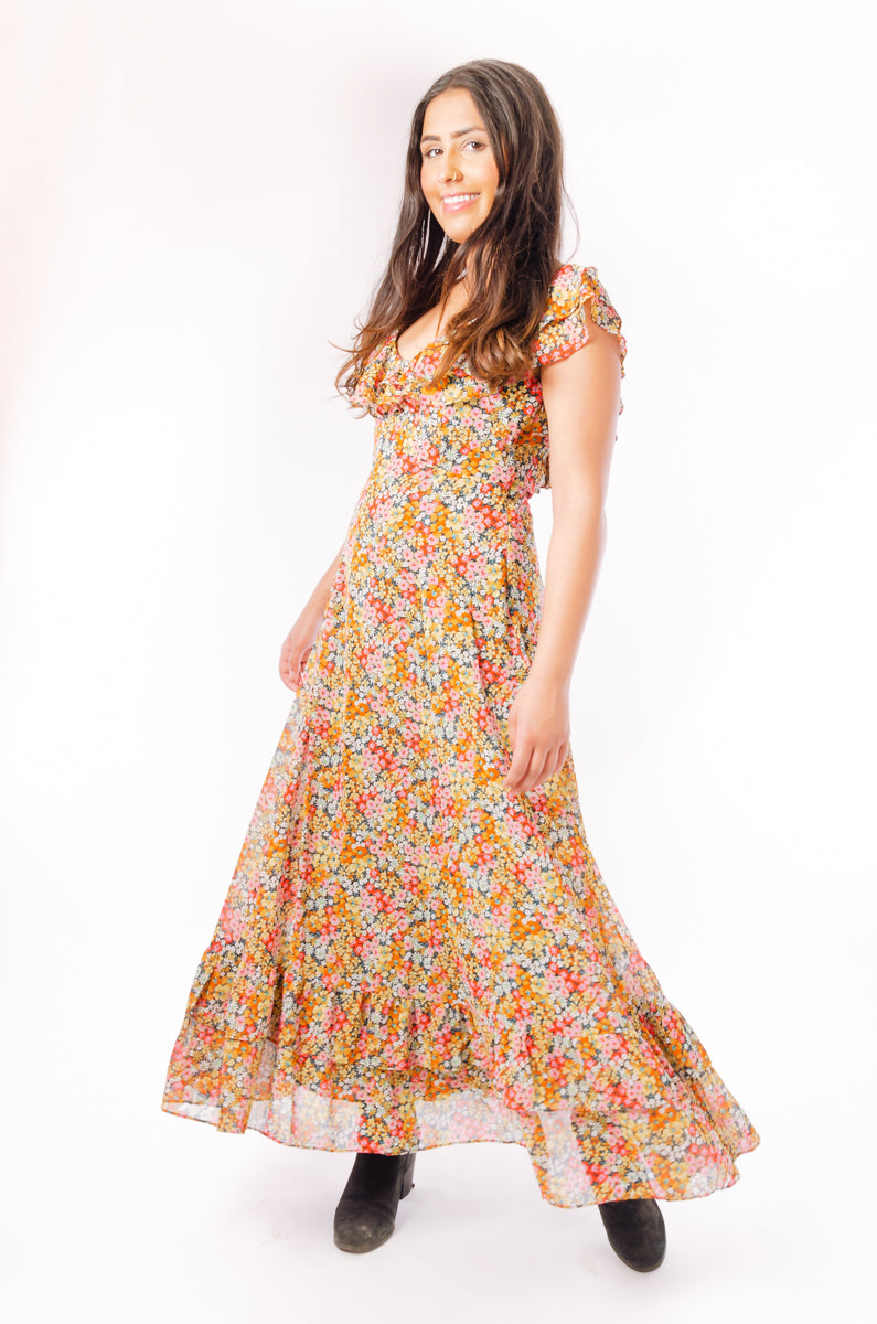 Flamenco Ruffle Dress