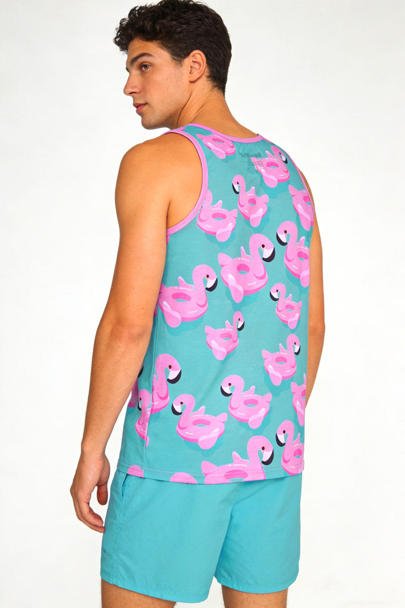 Flamingo Floatie Tank - LBL