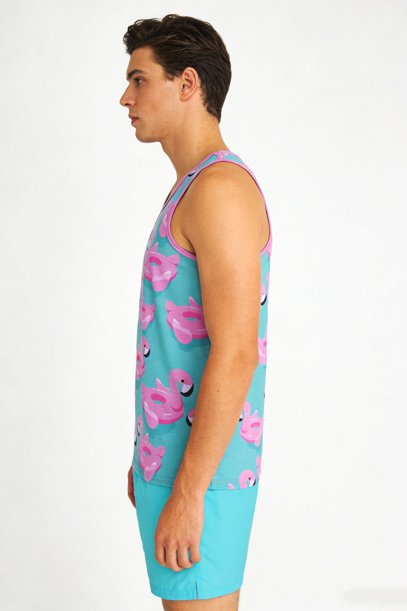 Flamingo Floatie Tank - LBL