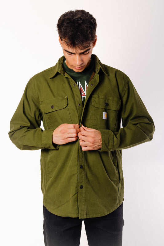 Rugged Fleece Lined Shirt Jacket - BSL