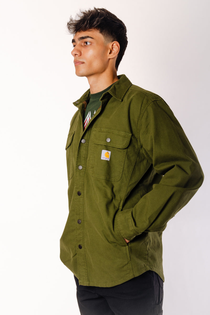 Fleece Lined Shirt Jacket - BSL