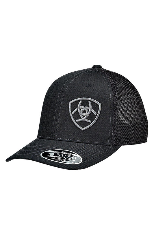 FlexFit 110 Offset Logo Snapback - BLK