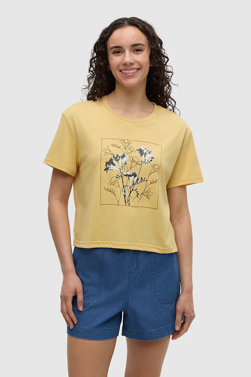 Flora Crop Tee - DSY
