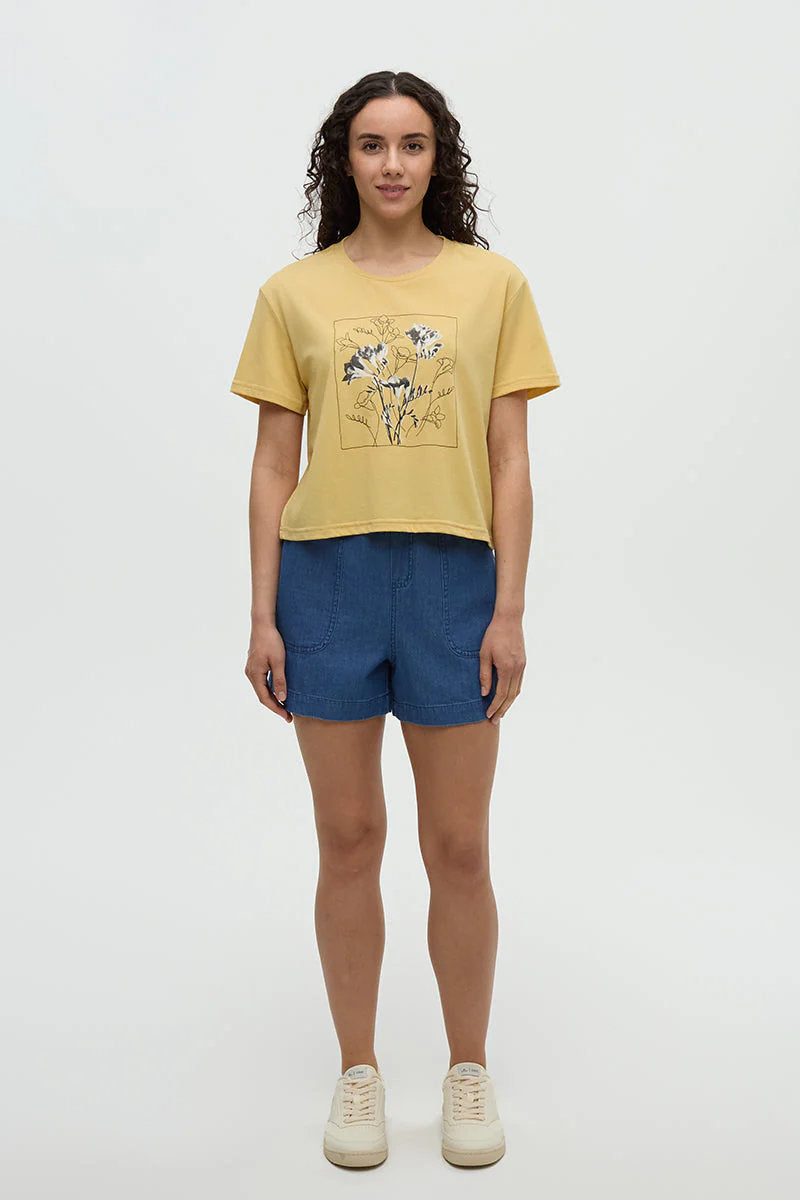 Flora Crop Tee - DSY