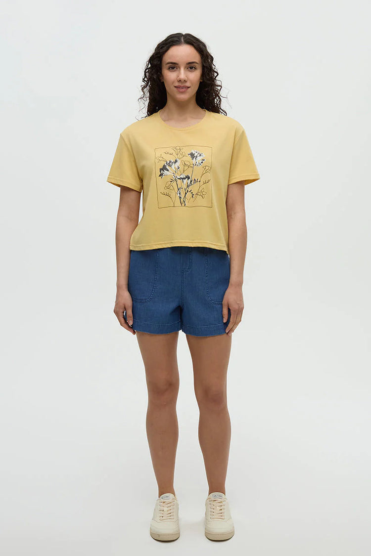 Flora Crop Tee - DSY
