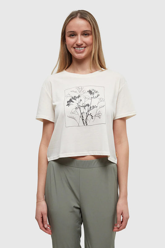 Floral Crop Tee - UND