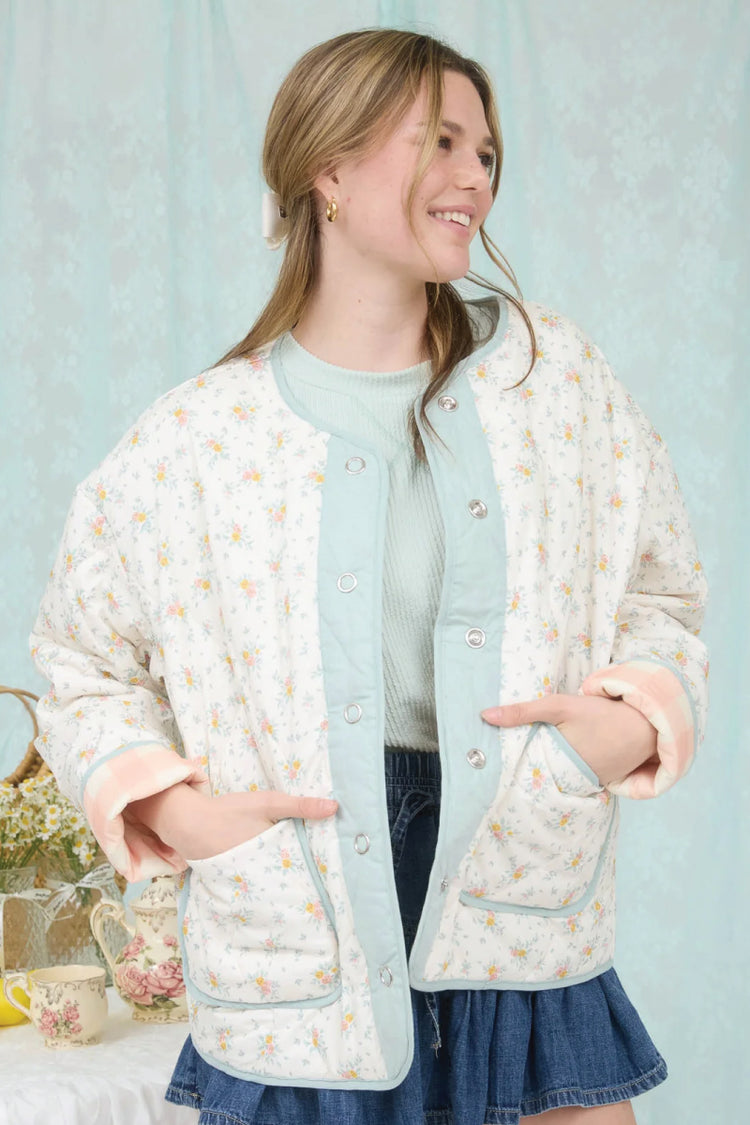 Fielding Quilted Jacket - CRM