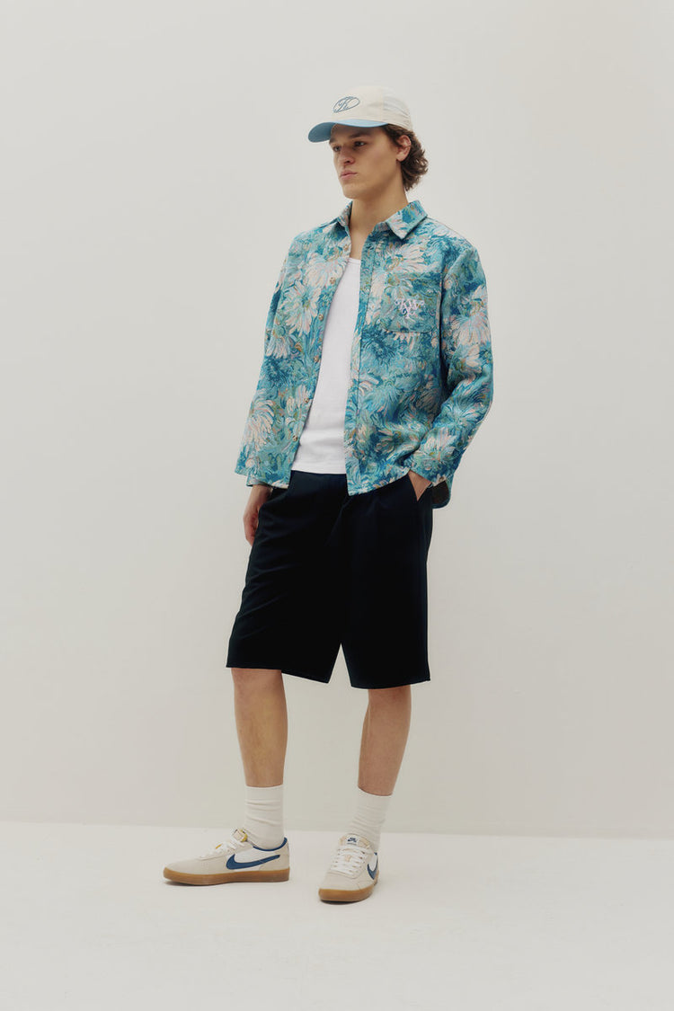 Floral Tapestry Jacket - BLU