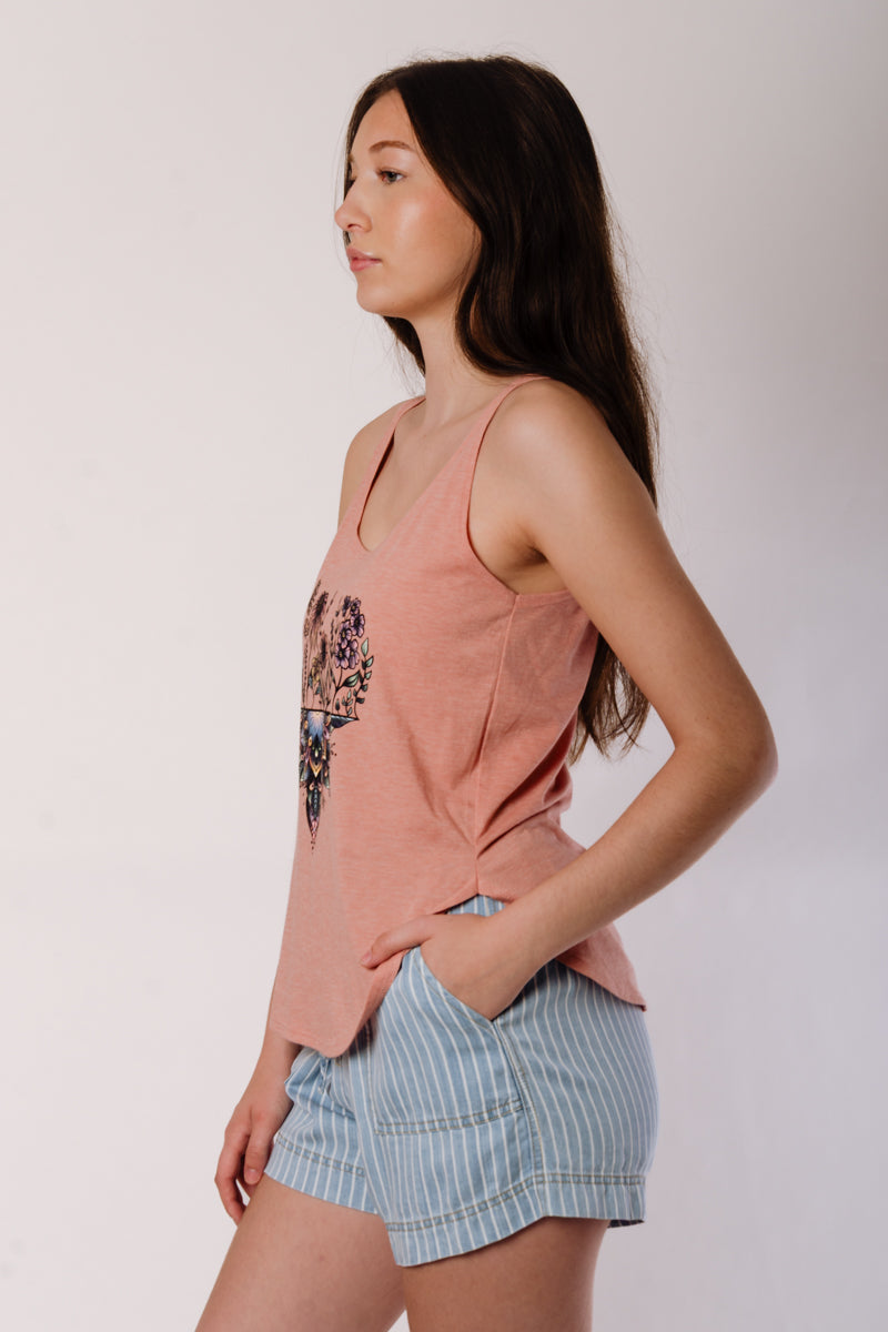 Flower Mandala Festival Tank - DRS