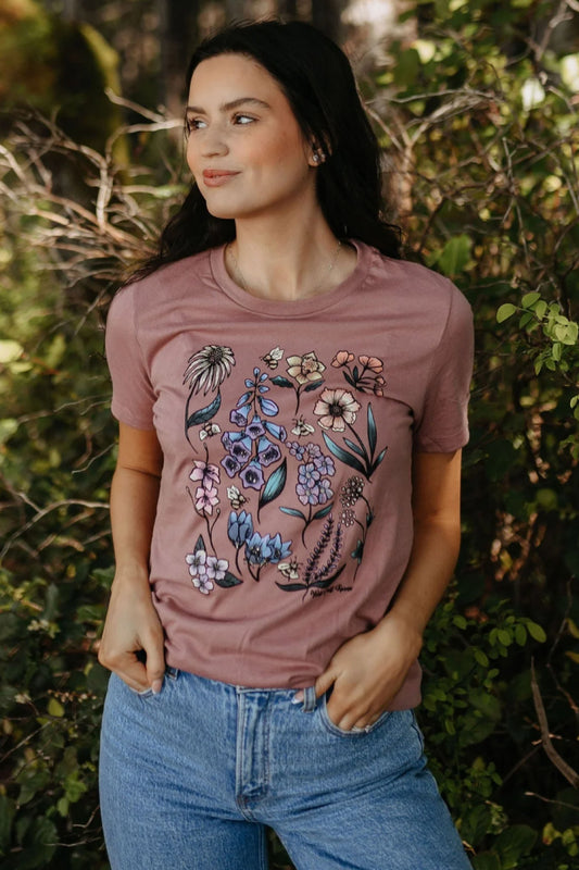 Flowers & Bees Relaxed Tee - MVE