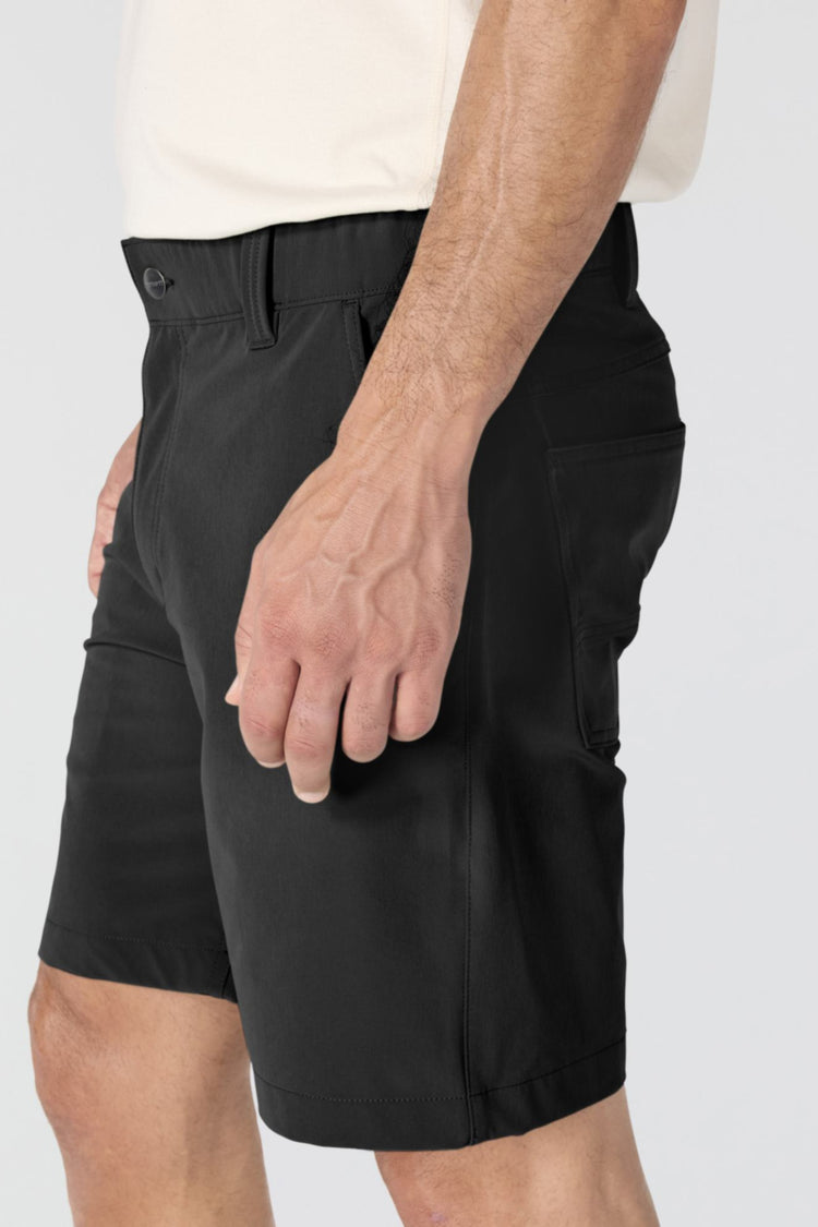 Relaxed Force Phoenix Shorts - BLK