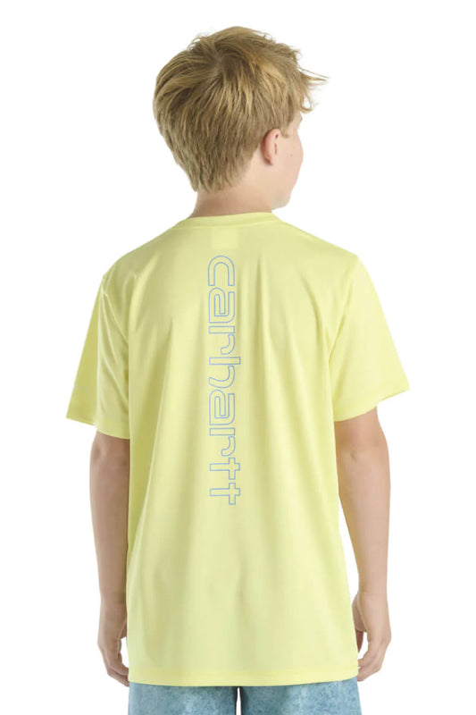 Boys Force Sun Defender Tee - SLY