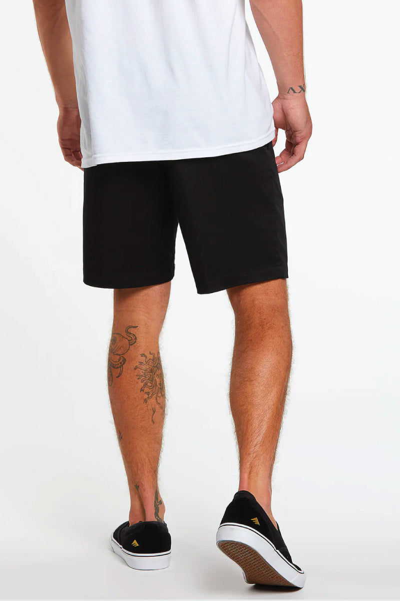 Frickin Elastic Waist Shorts - BLK