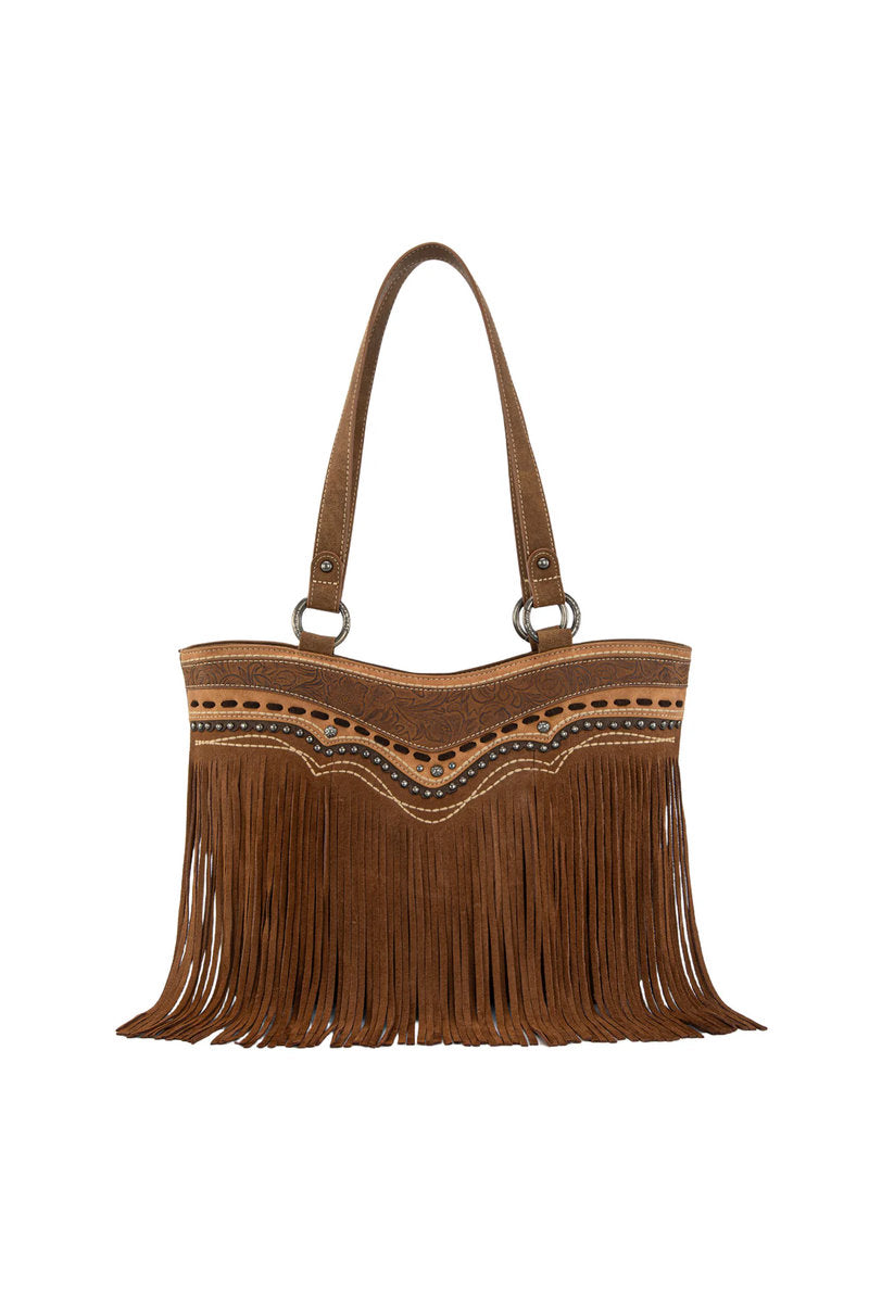 Fringe Tote - BRN