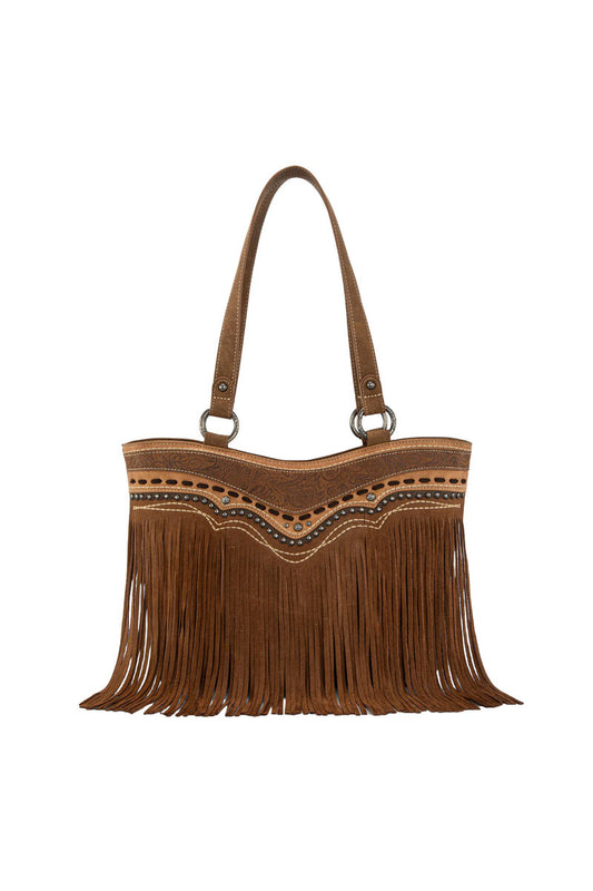 Fringe Tote - BRN