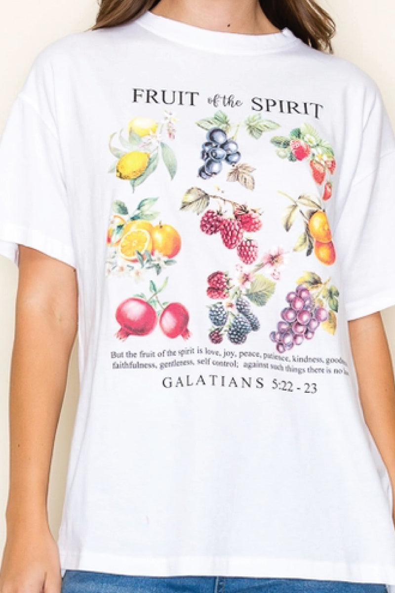 Fruit Of The Spirit Tee - WHT