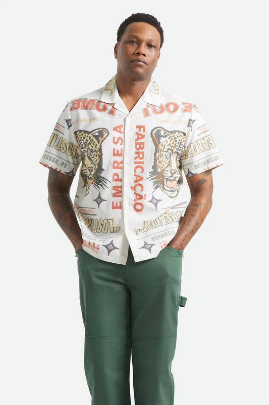 Getaway Camp Collar Shirt - WHT