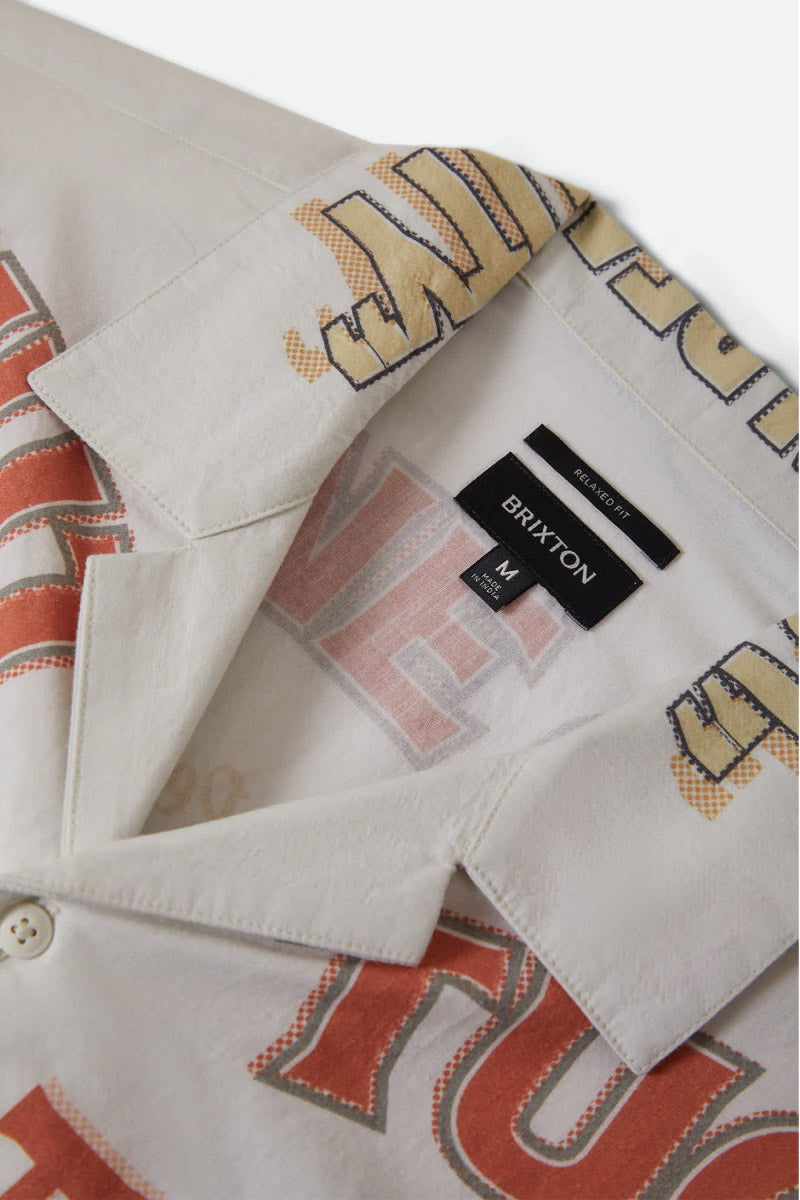 Getaway Camp Collar Shirt - WHT