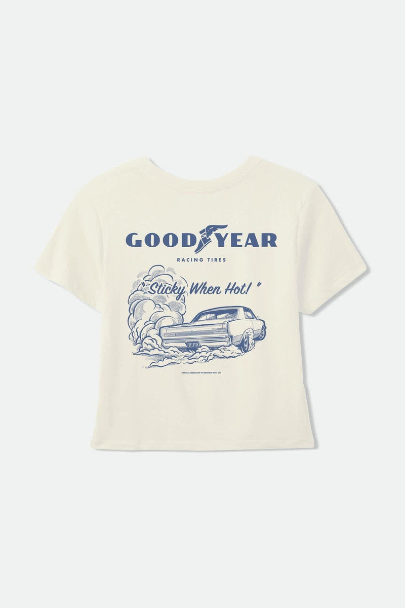 Goodyear Burnout Crew Tee - OWHT