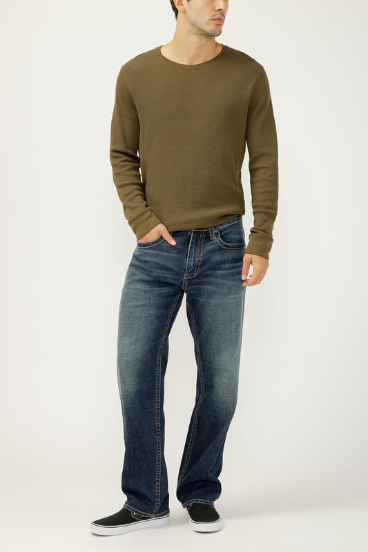 Gordie Loose Fit Straight Leg Luxe Jeans - 32