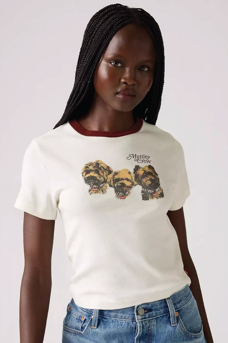 Graphic Essential Sporty Tee - WHT