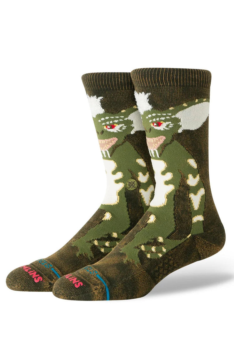 Gremlins x Stance Stripe Gremlins Crew Sock - DNG