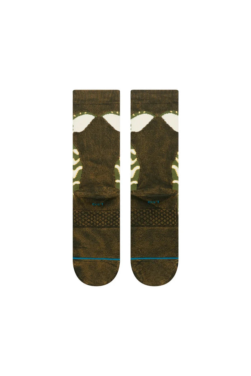 Gremlins x Stance Stripe Gremlins Crew Sock - DNG