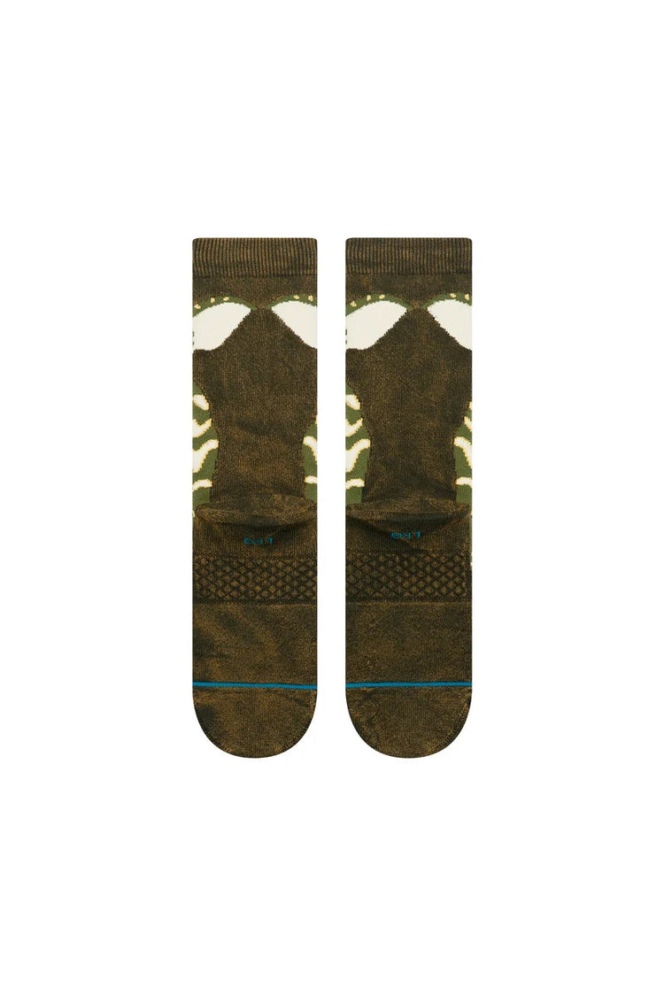 Gremlins x Stance Stripe Gremlins Crew Sock - DNG
