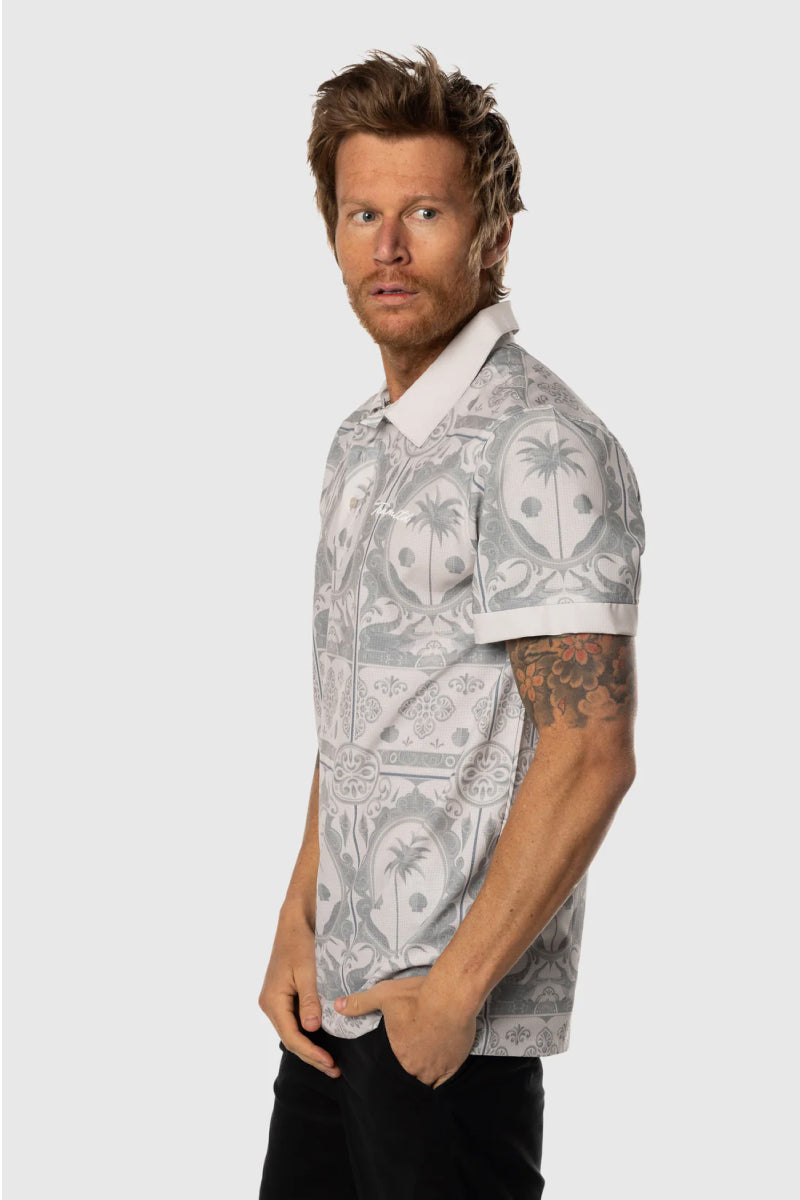 Grey Cordoba Par-Tee Polo - GRY