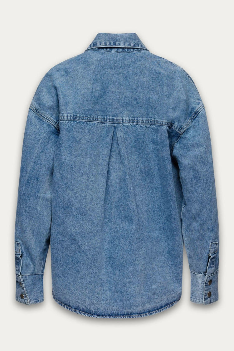 Hadid Denim Shirt - MBL