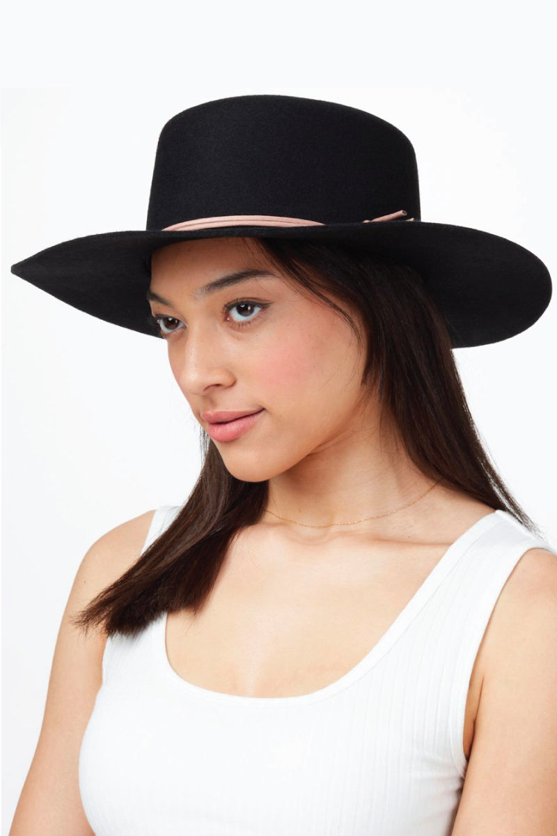 Harlow Boater Hat