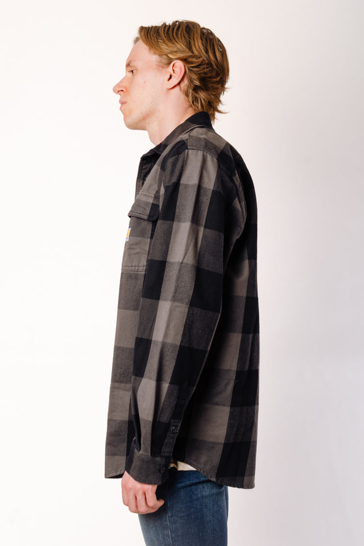 Heavyweight Flannel Plaid Shirt - GVL