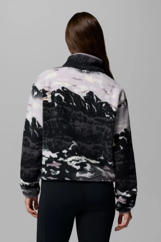 Helvetia Crop Printed Fleece - SPS