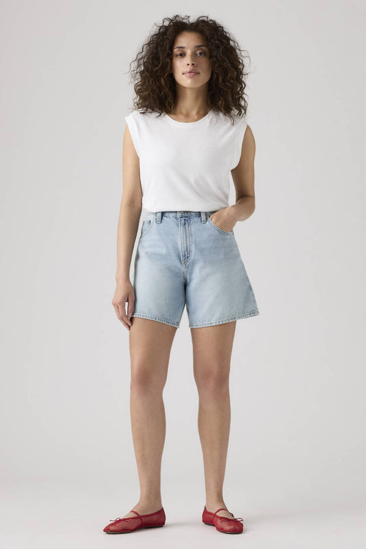High Rise Baggy Shorts - FAR