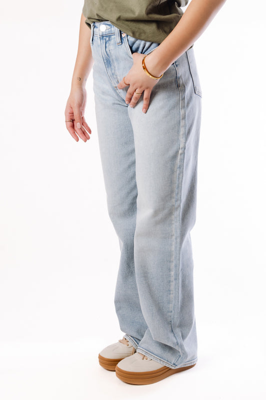 Highly Desirable High Rise Trouser Leg Jeans - 31