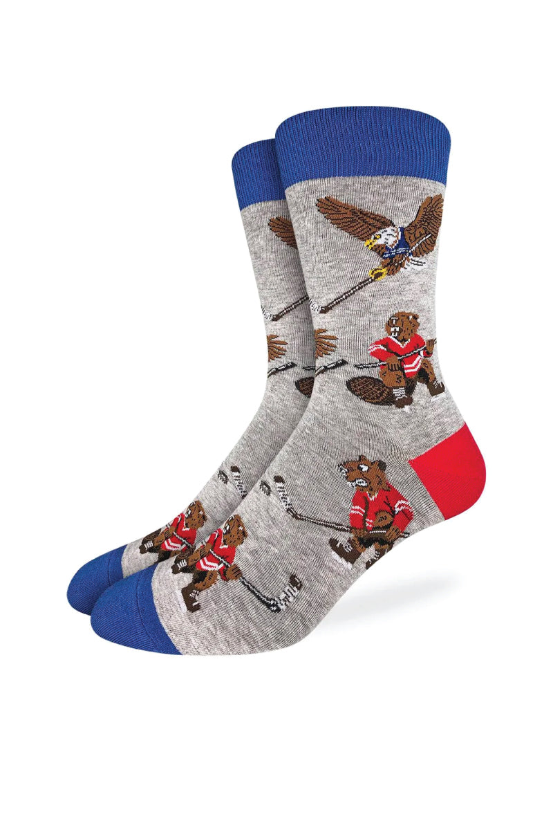 Hockey Beaver vs Eagle Sock