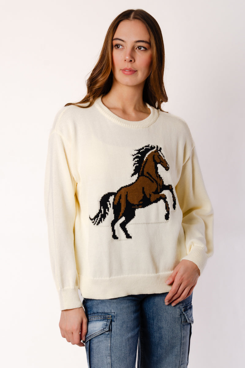 Horse Sweater - CRM