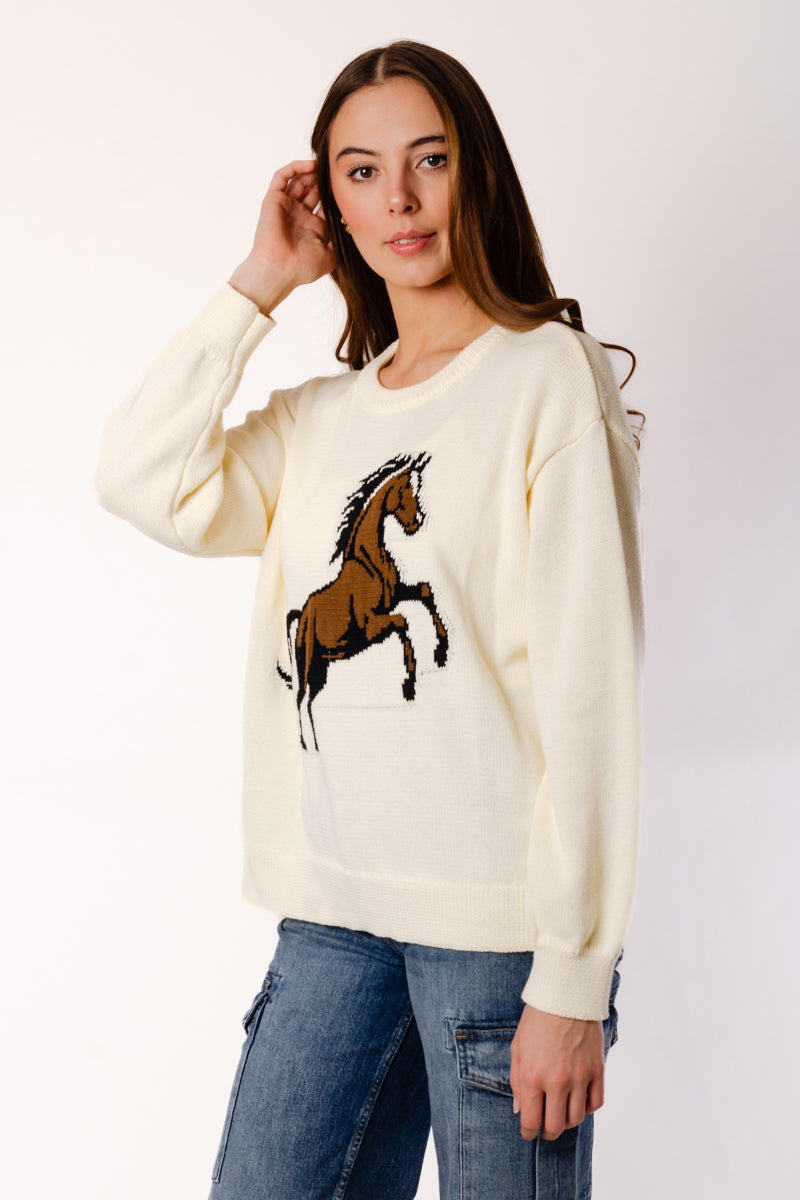 Horse Sweater - CRM