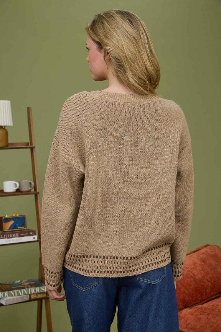 Horse Sweater - TAN