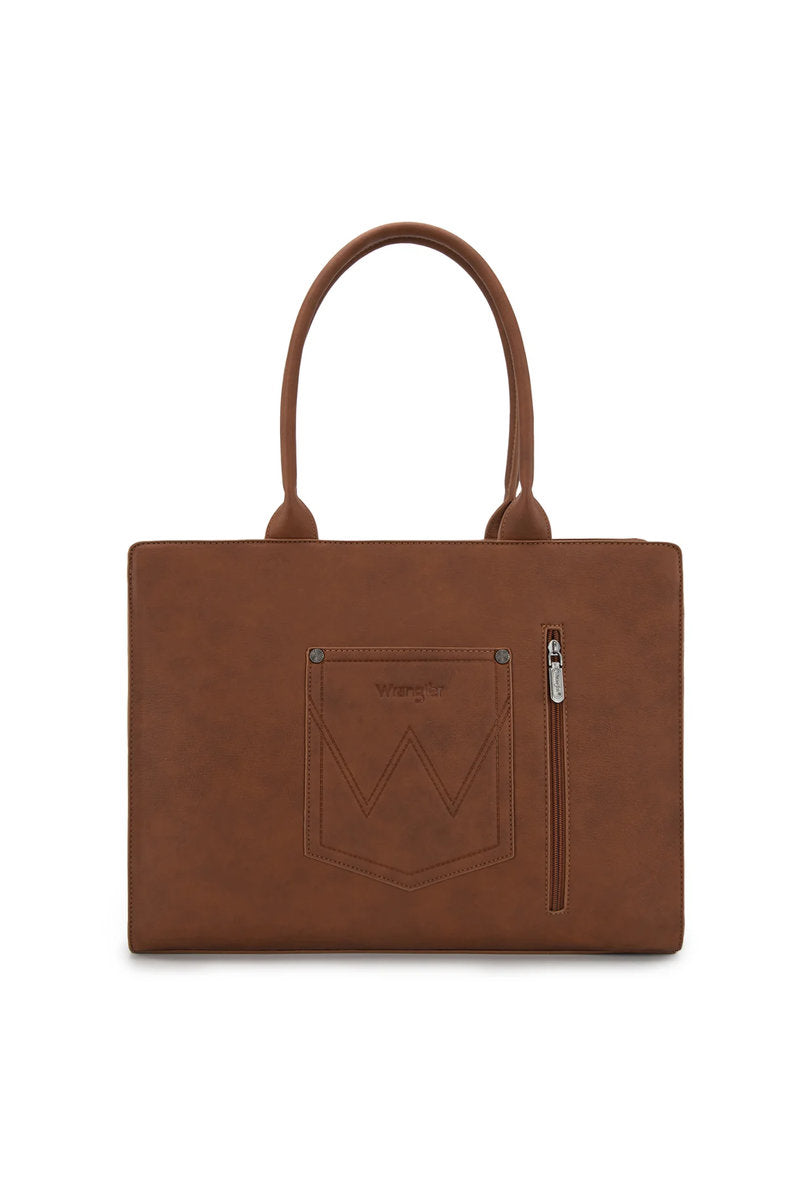 Horseshoe Large Tote - BRN