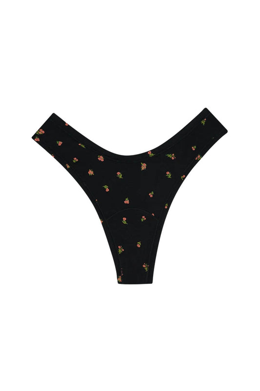 Dipped Thong - Midnight Rose - MNR