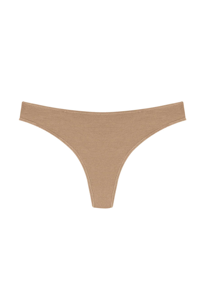 Low Profile Thong - Tan - TAN