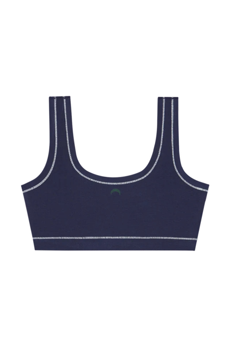 Sporty Bralette - Navy/White - NWT