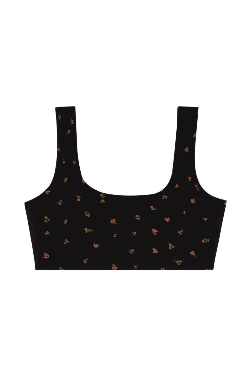 Sporty Bralette - Midnight Rose - MNR