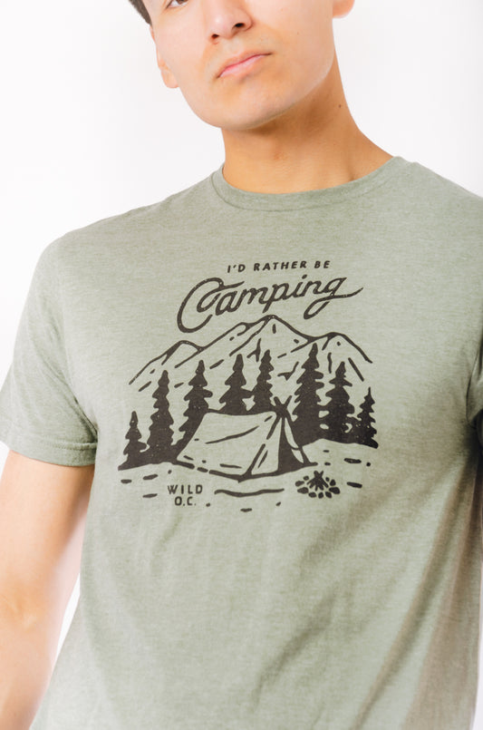 I'd Rather Be Camping Tee - ALP