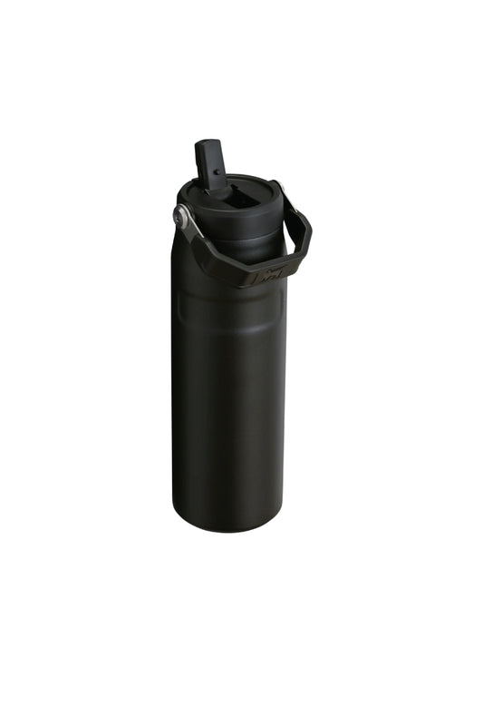 Iceflow Flip Straw 2.0 Bottle 24 oz - Black 2.0 - BLK