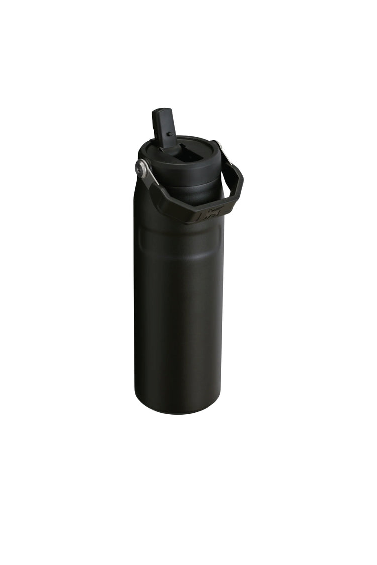 Iceflow Flip Straw 2.0 Bottle 24 oz - Black 2.0 - BLK