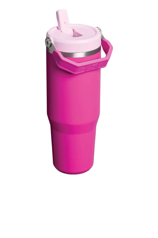 Iceflow Flip Straw Tumbler 30 oz - Violet Blossom - VIB