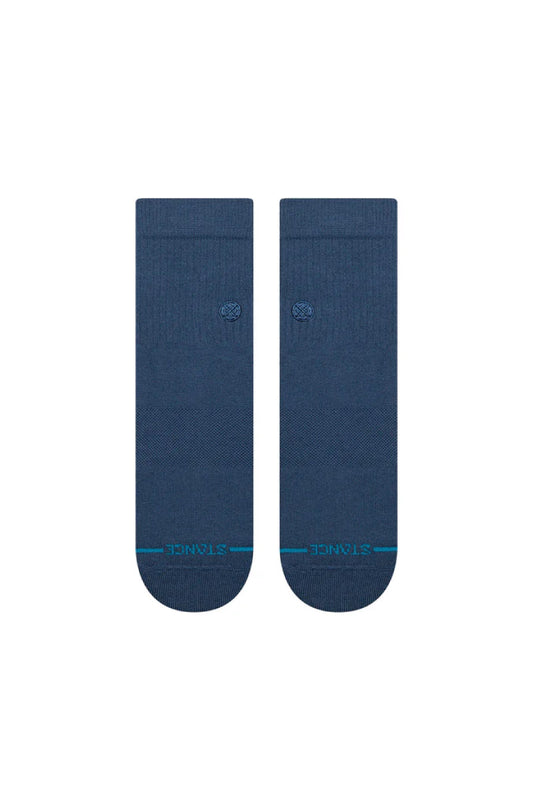 Icon Quarter Sock - Deep Teal - DPT